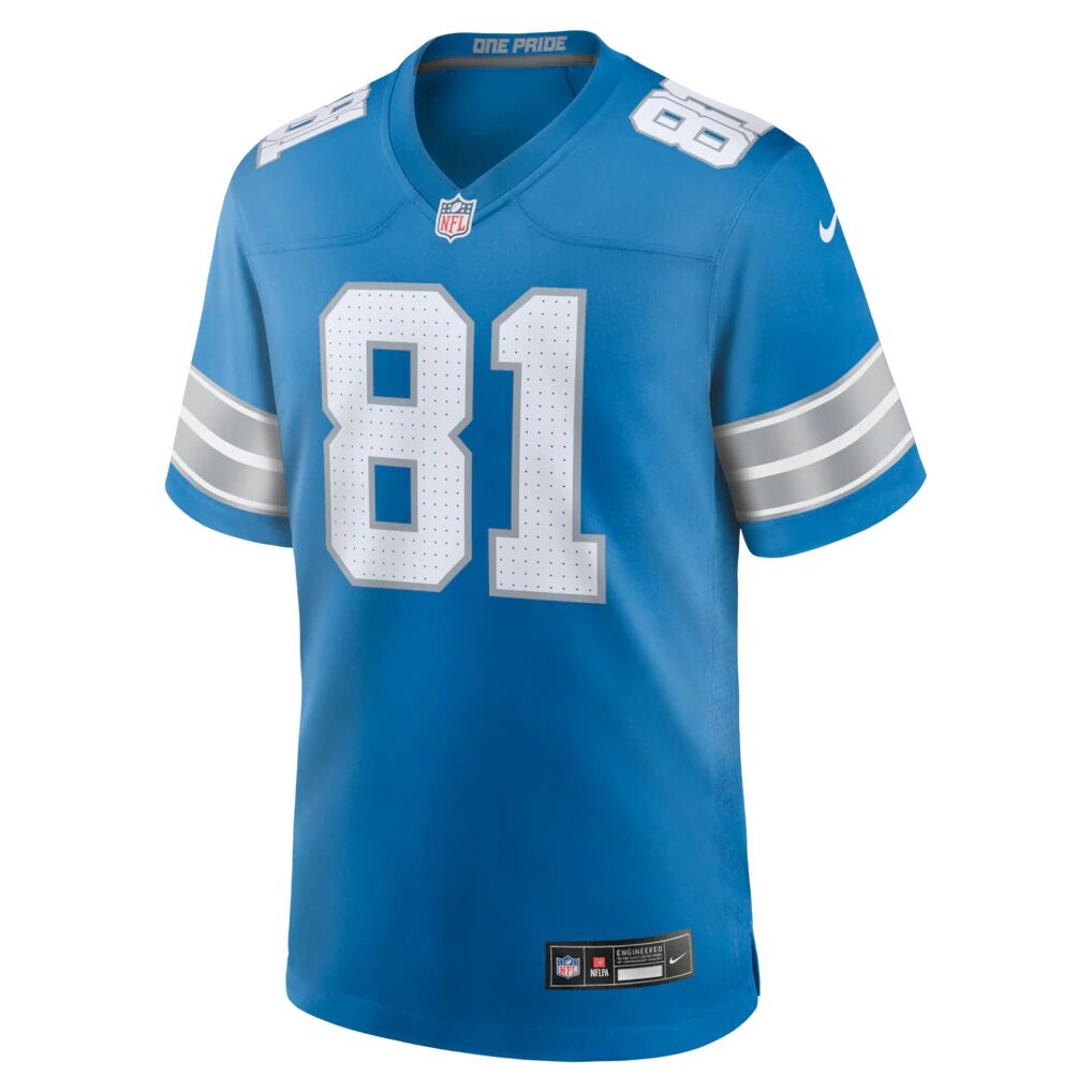 Calvin Johnson Detroit Lions Nike Team Retired Game Jersey