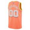 Cleveland Cavaliers Nike Unisex 2025/26 City Edition Swingman Custom Jersey - Orange - Detail View