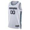 Memphis Grizzlies Nike Unisex 2025/26 City Edition Swingman Custom Jersey - White - Side View