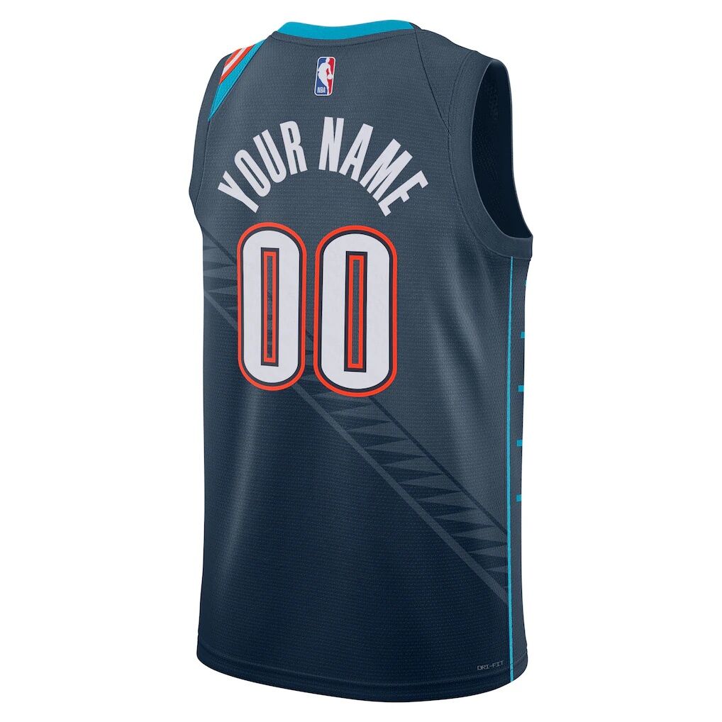 Oklahoma City Thunder Nike Unisex 2025/26 City Edition Swingman Custom Jersey