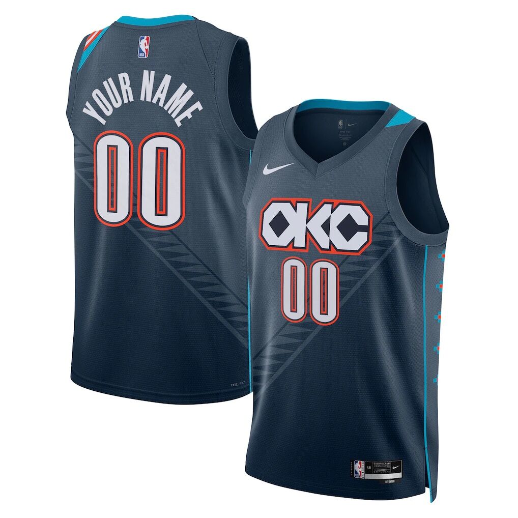 Oklahoma City Thunder Nike Unisex 2025/26 City Edition Swingman Custom Jersey