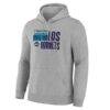 Charlotte Hornets Noches Training Hoodie - Gray - Side View