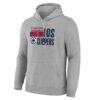 LA Clippers Noches Training Hoodie - Gray - Side View