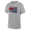 New Orleans Pelicans Noches Training T-Shirt - Gray - Side View