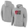 Toronto Raptors Noches Training Hoodie - Gray - Front View