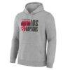 Toronto Raptors Noches Training Hoodie - Gray - Side View