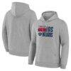 Washington Wizards Noches Training Hoodie - Gray - Front View