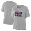 Washington Wizards Women's Noches Training T-Shirt - Gray - Front View