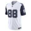 CeeDee Lamb Dallas Cowboys Nike Alternate Vapor F.U.S.E. Stitched Limited Jersey - White - Side View