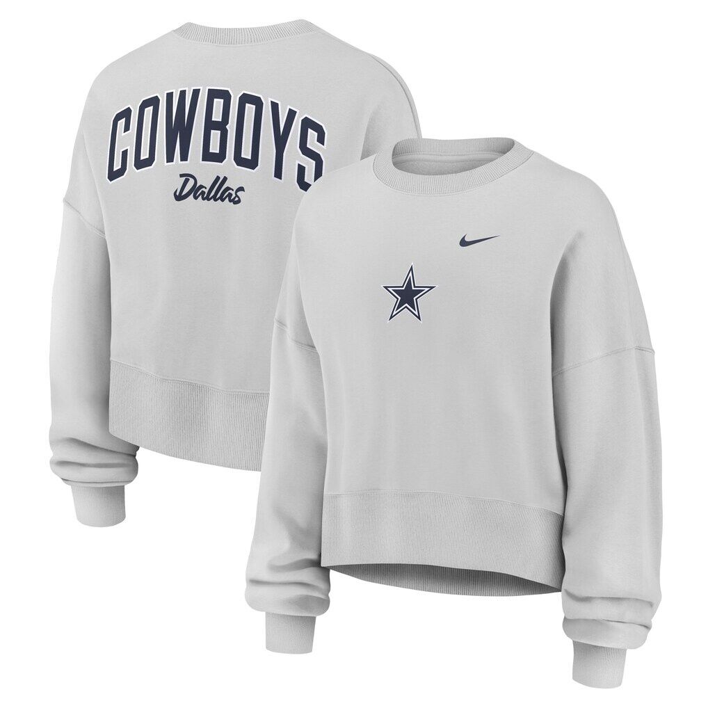 Dallas Cowboys Nike Women's Oversized Primetime Phoenix Fleece Sweatshirt