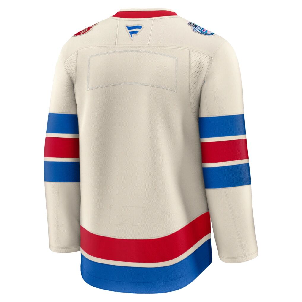 New York Rangers Fashion7 2026 NHL Winter Classic Premium Jersey - Beige