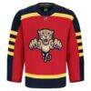 Florida Panthers Fashion7 2026 NHL Winter Classic Authentic Pro Jersey - Red - Side View