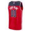 Washington Wizards Fashion7 Fastbreak Custom Jersey - Red - Red - Detail View