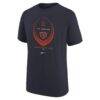 Chicago Bears Nike Youth Icon Legend Dri-FIT T-Shirt - Navy - Side View