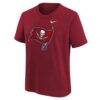 Tampa Bay Buccaneers Nike Youth Logo T-Shirt - Red - Front View