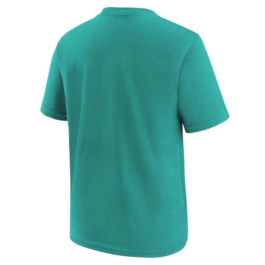 Miami Dolphins Nike Youth Logo T-Shirt - Aqua