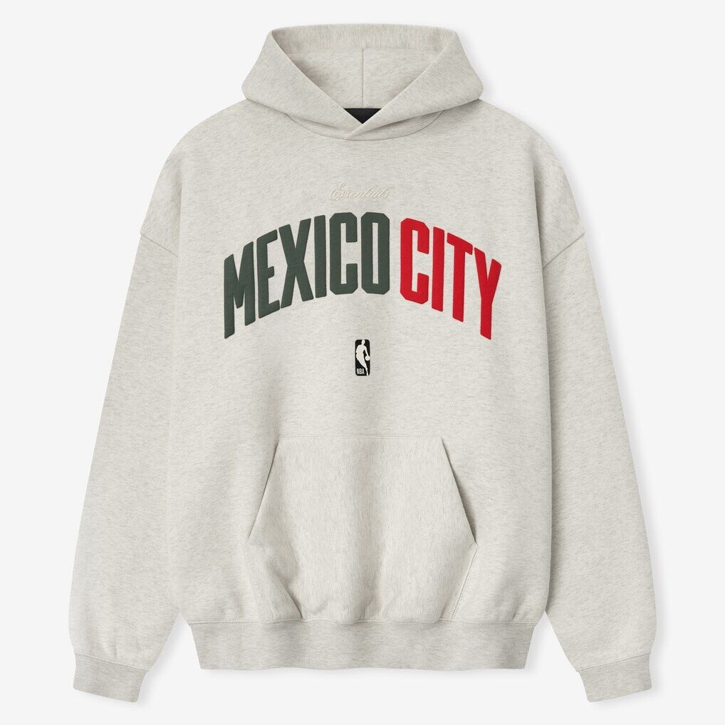 Mexico City Fear of God Unisex 90's Hoodie - Beige