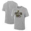 Sacramento Kings Hoops For Troops T-Shirt - Gray - Front View