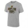 Sacramento Kings Hoops For Troops T-Shirt - Gray - Side View