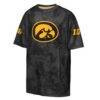 Iowa Hawkeyes Outerstuff Youth Off-Side Sublimated T-Shirt - Black - Side View