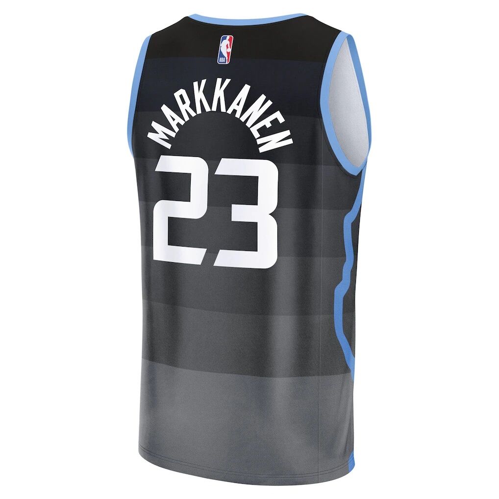 Lauri Markkanen Utah Jazz Fashion7 2025/26 City Edition Fast Break Jersey