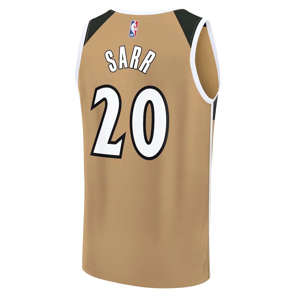 Alex Sarr Washington Wizards Fashion7 Youth Fast Break Jersey - City Edition