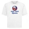 New York Islanders Levelwear Team Surge Luxe Signature Knit T-Shirt - White - Side View