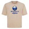 Buffalo Sabres Levelwear Team Surge Luxe Signature Knit T-Shirt - Khaki - Side View