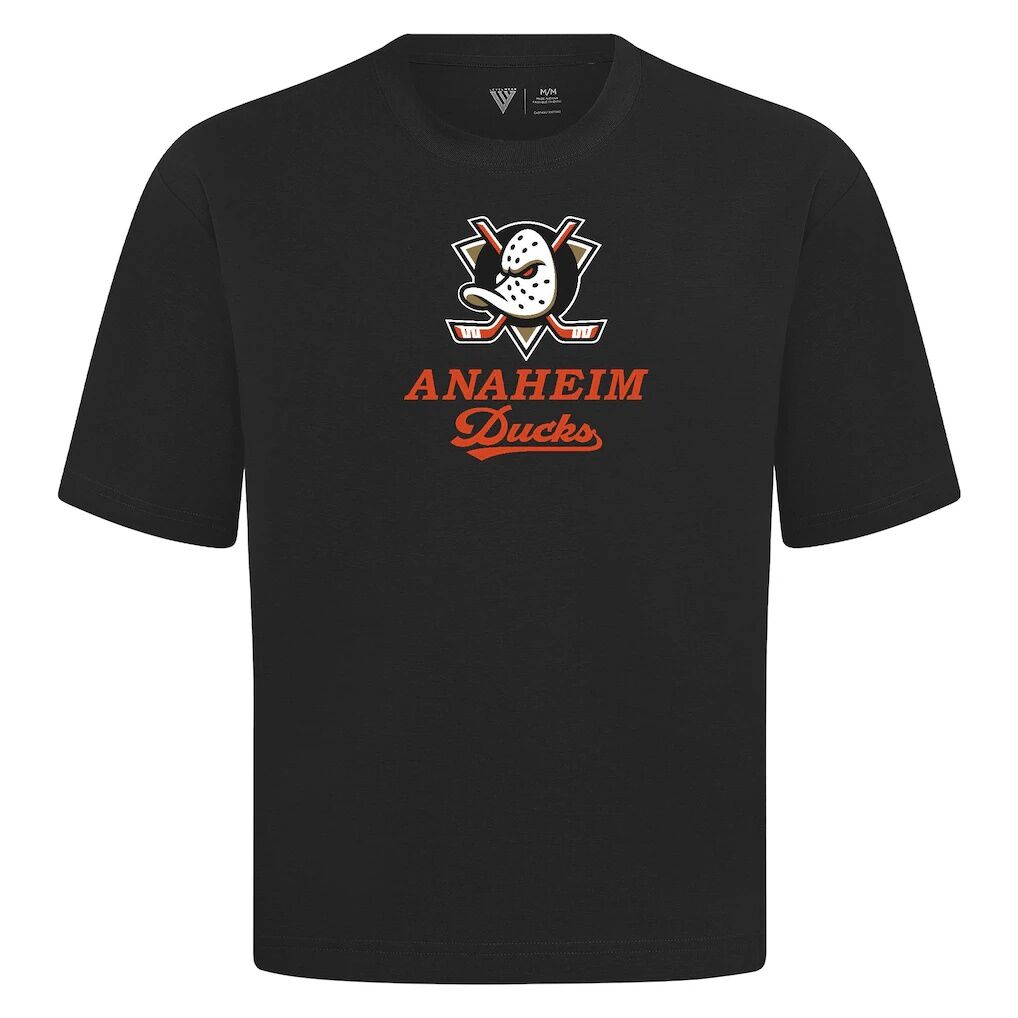 Anaheim Ducks Levelwear Team Surge Luxe Signature Knit T-Shirt