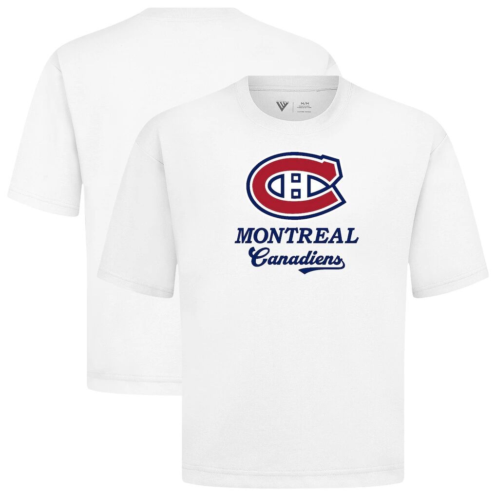 Montreal Canadiens Levelwear Team Surge Luxe Signature Knit T-Shirt