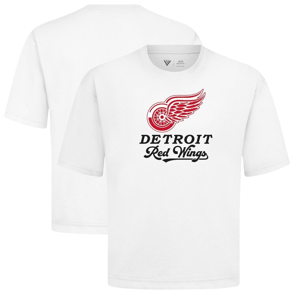 Detroit Red Wings Levelwear Team Surge Luxe Signature Knit T-Shirt