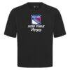 New York Rangers Levelwear Team Surge Luxe Signature Knit T-Shirt - Black - Side View