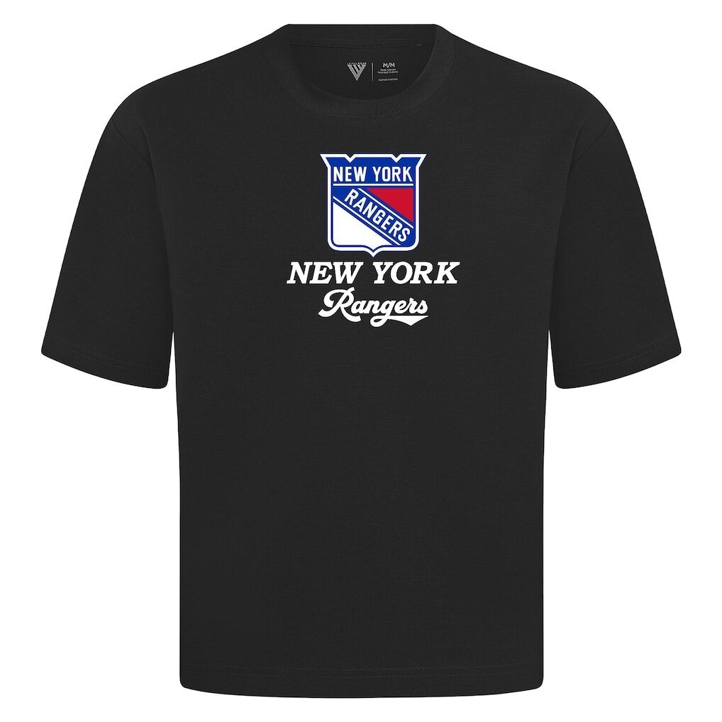 New York Rangers Levelwear Team Surge Luxe Signature Knit T-Shirt
