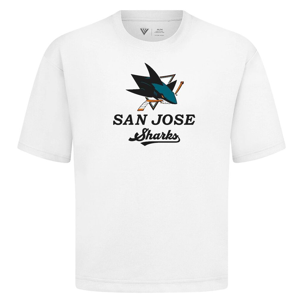 San Jose Sharks Levelwear Team Surge Luxe Signature Knit T-Shirt