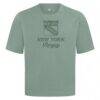 New York Rangers Levelwear Shadow Surge Luxe Signature Knit T-Shirt - Green - Side View