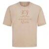 Anaheim Ducks Levelwear Shadow Surge Luxe Signature Knit T-Shirt - Khaki - Side View
