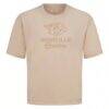Nashville Predators Levelwear Shadow Surge Luxe Signature Knit T-Shirt - Khaki - Side View
