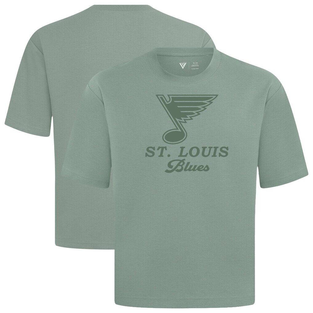 St. Louis Blues Levelwear Shadow Surge Luxe Signature Knit T-Shirt