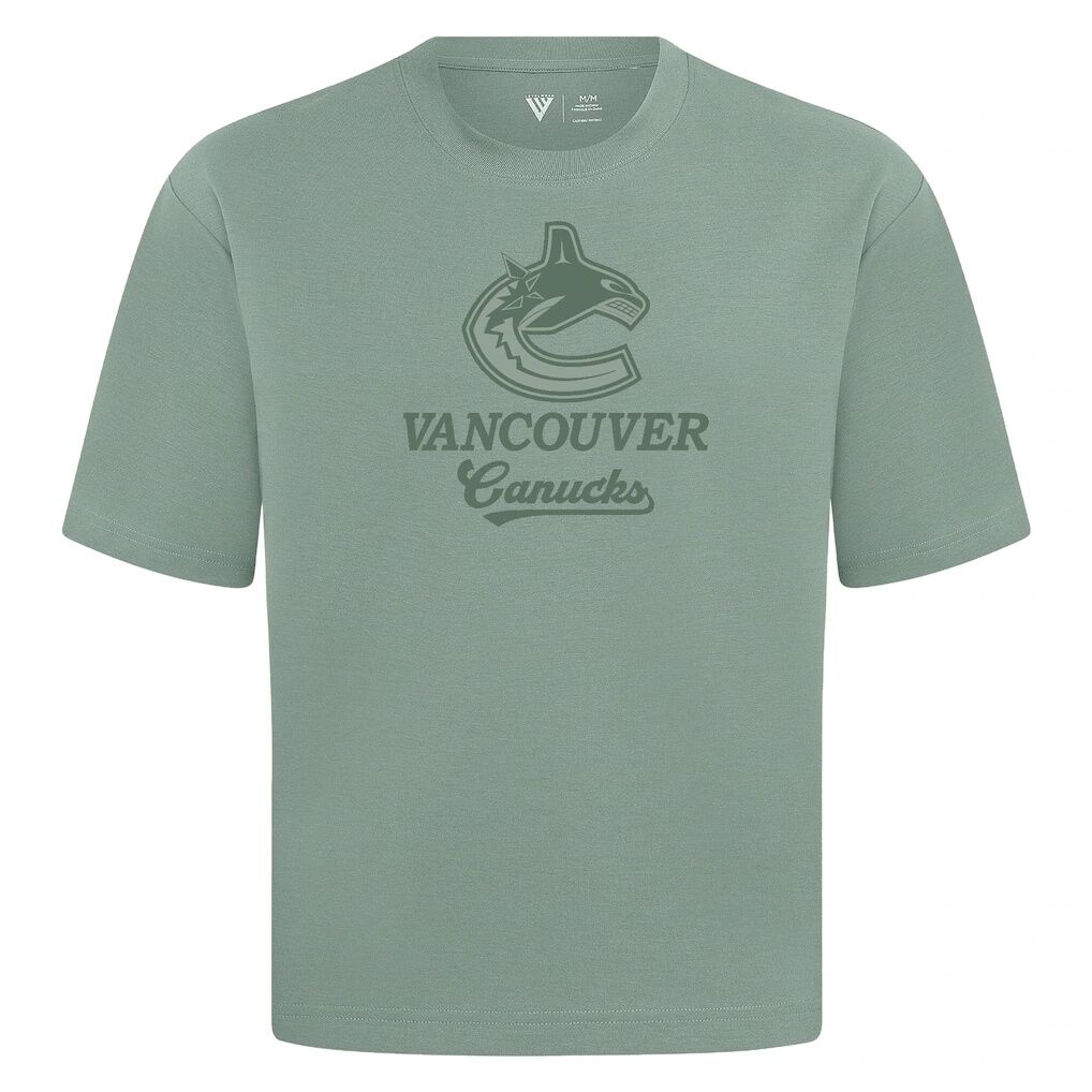 Vancouver Canucks Levelwear Shadow Surge Luxe Signature Knit T-Shirt