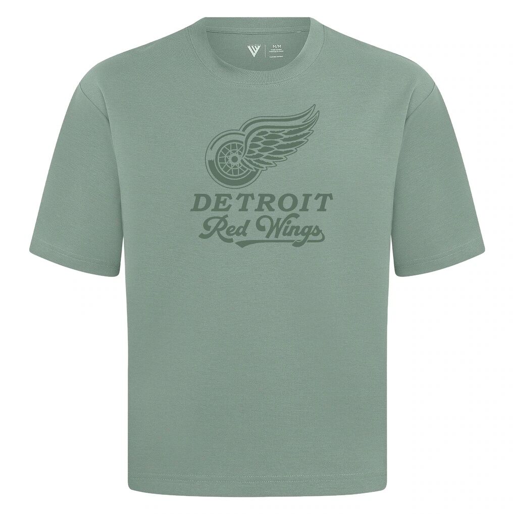 Detroit Red Wings Levelwear Shadow Surge Luxe Signature Knit T-Shirt