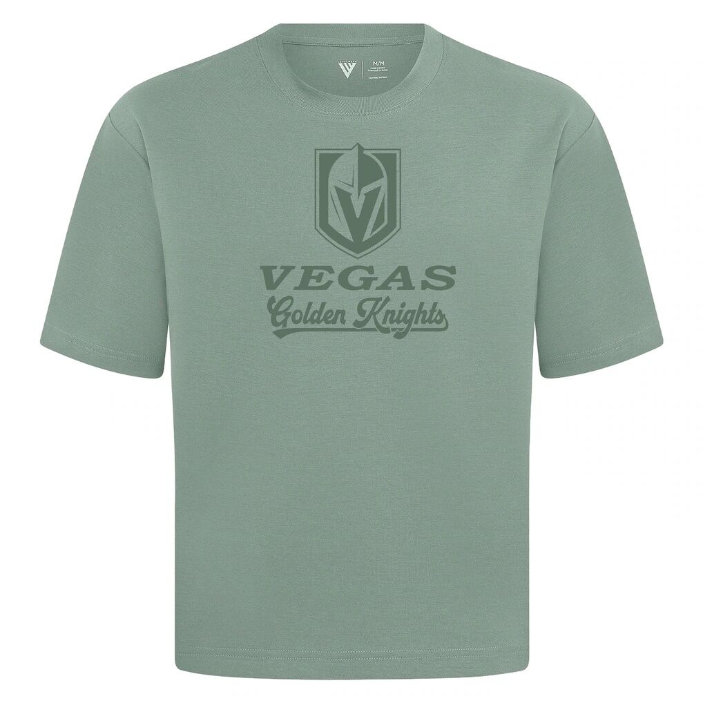 Vegas Golden Knights Levelwear Shadow Surge Luxe Signature Knit T-Shirt