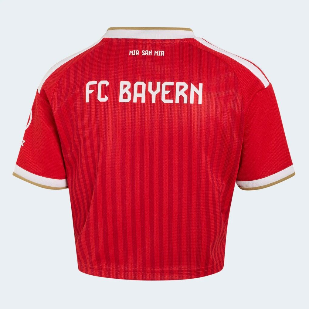 Bayern Munich adidas Women's 2026/27 Home Replica Cropped Jersey