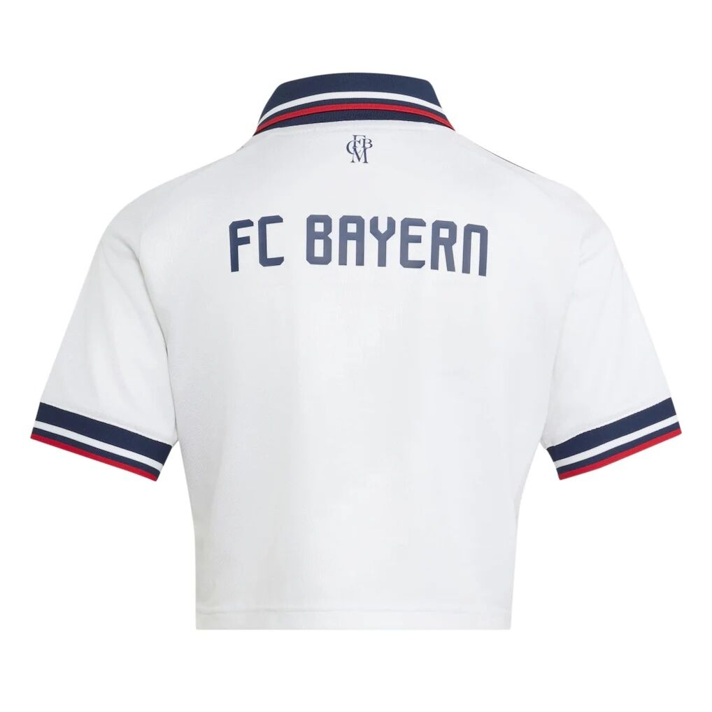 Bayern Munich adidas Women's 2026/27 Home Replica Cropped Jersey