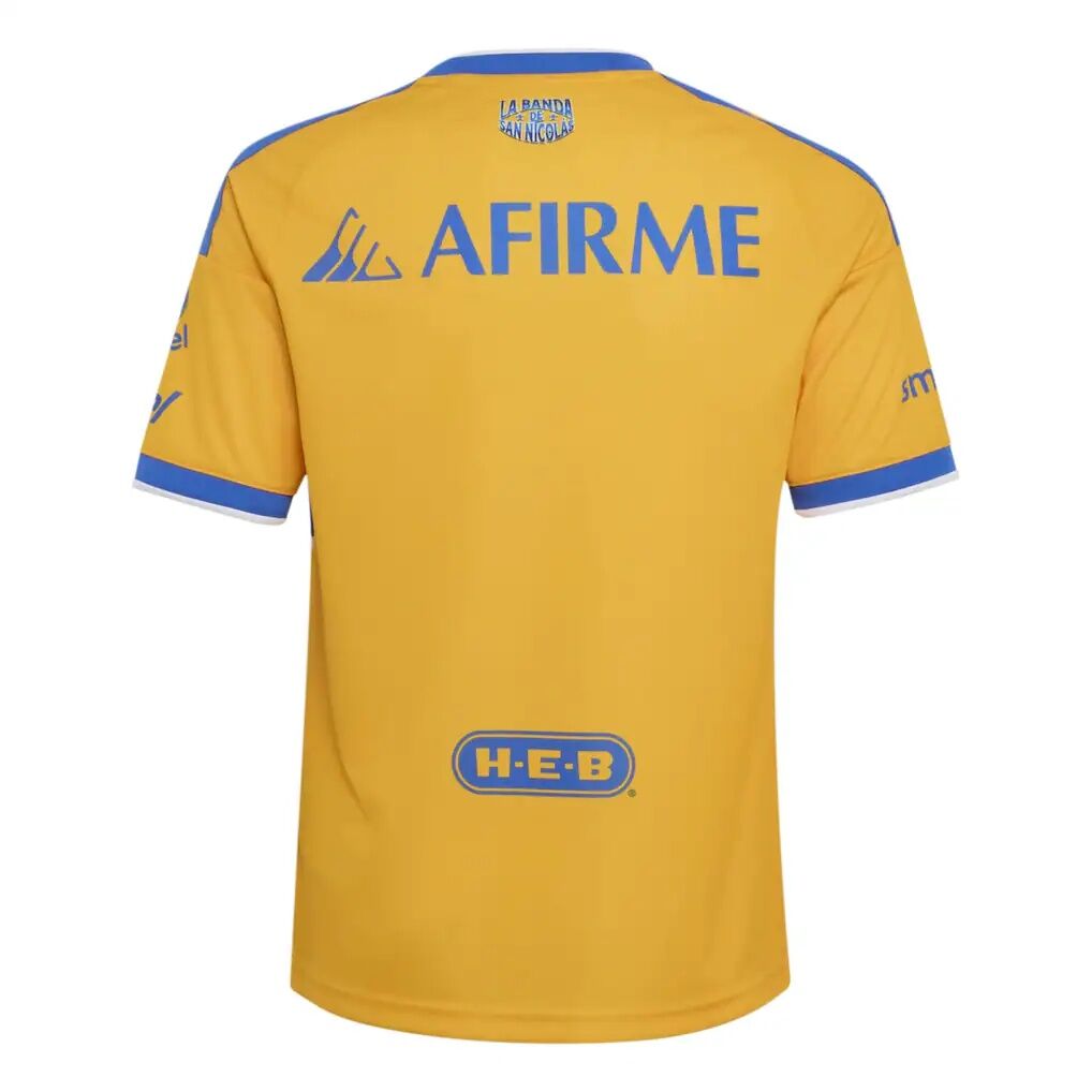 Tigres UANL adidas Youth 2026/27 Home Replica Jersey