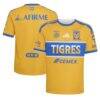 Tigres UANL adidas Youth 2026/27 Home Replica Jersey - Gold - Front View