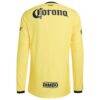 Club America adidas 2026/27 Home On-Field Authentic Long Sleeve Jersey - Yellow - Alt1