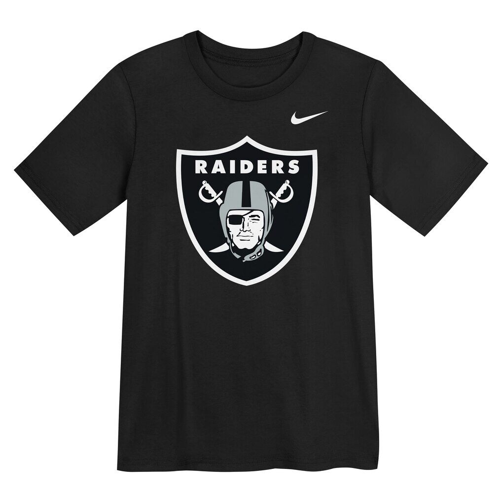 Las Vegas Raiders Nike Preschool Logo T-Shirt