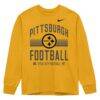 Pittsburgh Steelers Nike Toddler Essential Long Sleeve T-Shirt - Gold - Front View