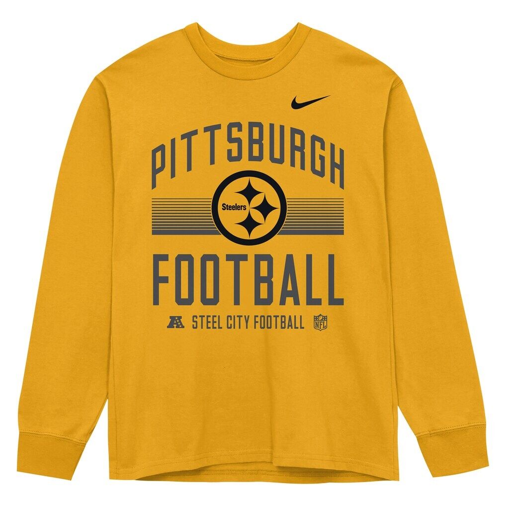 Pittsburgh Steelers Nike Toddler Essential Long Sleeve T-Shirt