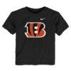 Cincinnati Bengals Nike Toddler Logo T-Shirt - Black - Front View
